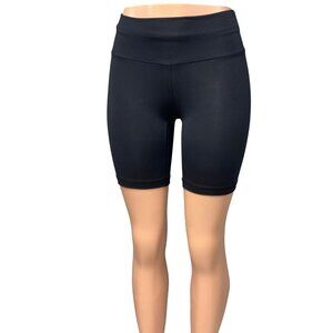 Yogalicious Lux Everyday 7" High-Waist Black Shorts, Sz. XS